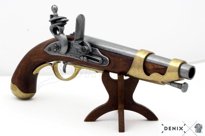 Réplica de pistola de caballería francesa, Francia 1806 5