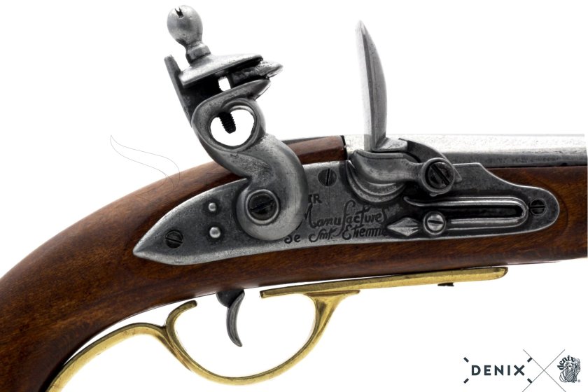 Réplica de pistola de caballería francesa, Francia 1806 9