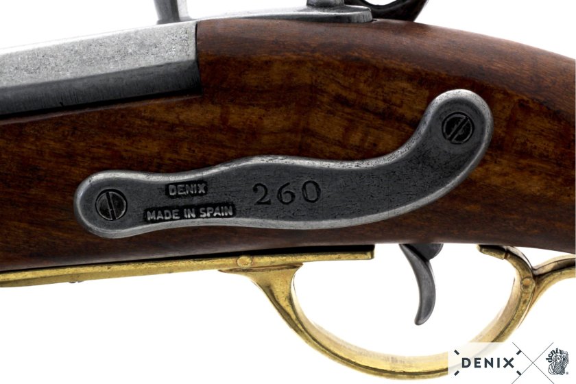 Réplica de pistola de caballería francesa, Francia 1806 11