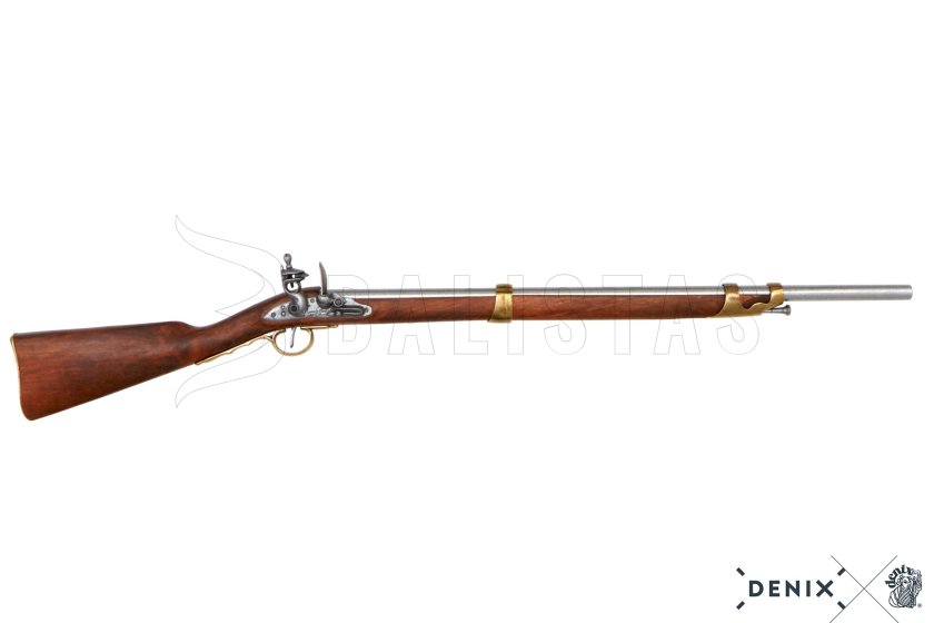 Réplica de fusil de chispa francés, Francia 1806