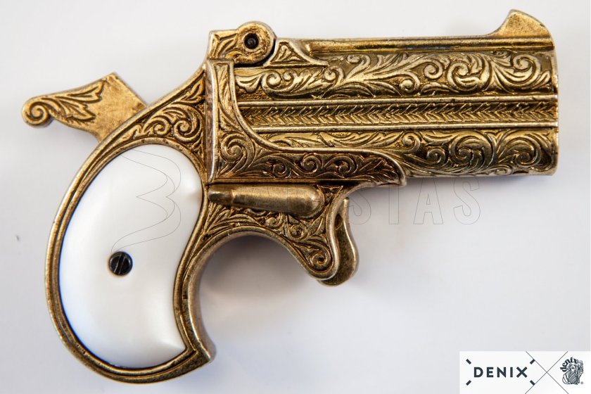 Réplica Derringer de dos cañones, USA 1866 2