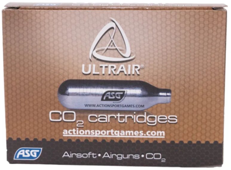 Cápsula de CO2 8g ASG 5 unidades 2