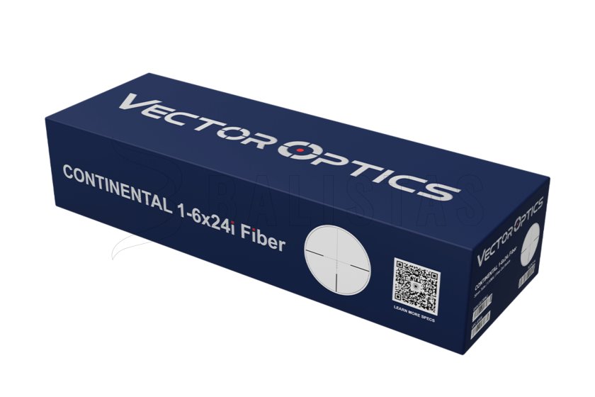 Visor telescópico Vector Optics Continental x6 1-6x24i SFP VEC-FDR Fiber MIL 11