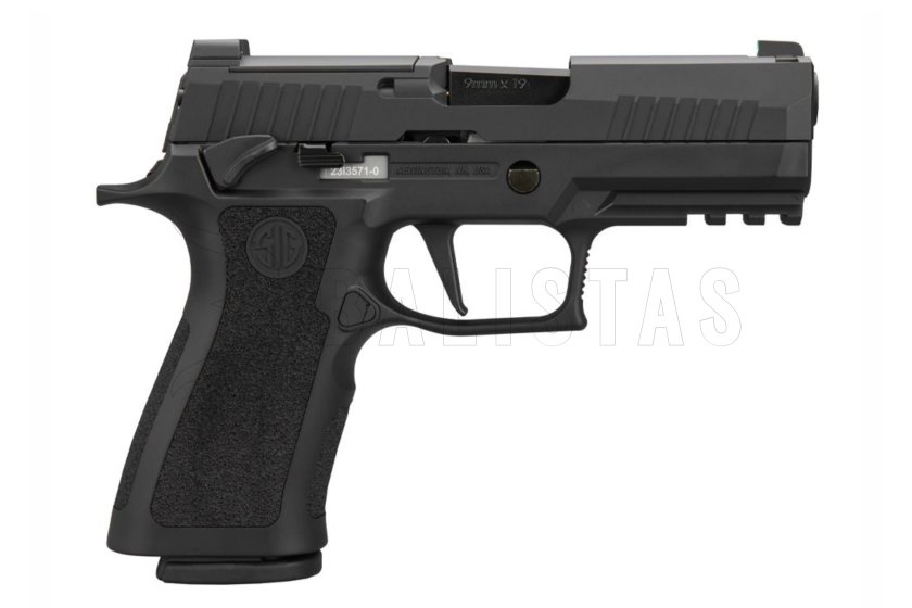 Pistola de aire Sig Sauer P320 XCarry 4,5mm negra 6