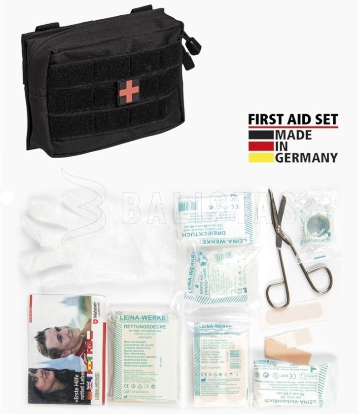 Lékárnička Mil-Tec Molle pequeña negra 2