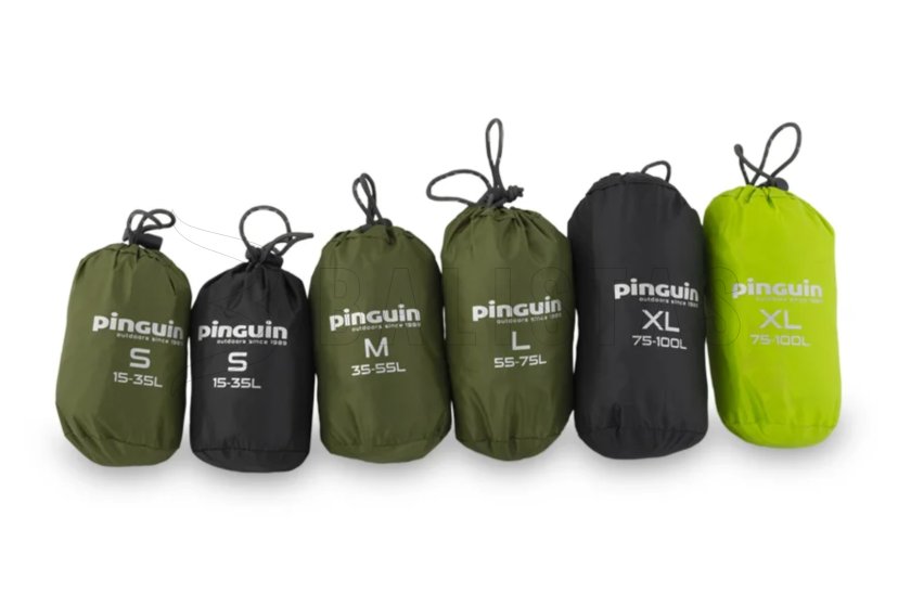 Funda impermeable para mochila Pinguin Raincover M khaki 8