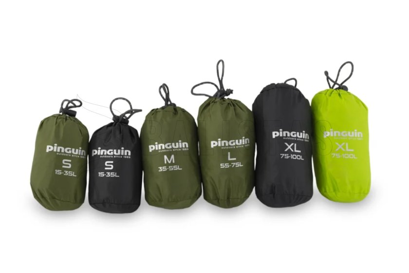 Funda impermeable para mochila Pinguin Raincover S negra 7