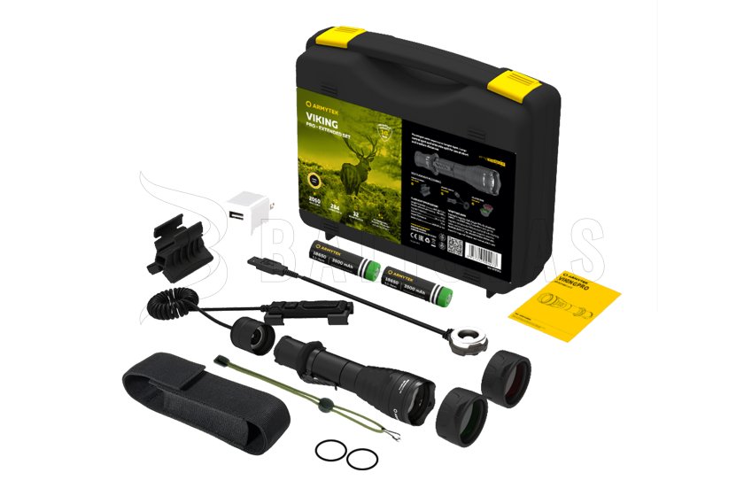 Linterna Armytek Viking PRO kit luz cálida 2
