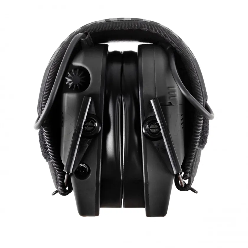Protectores auditivos electrónicos de tiro RealHunter Active ProSHOT QuadTAC negros 5