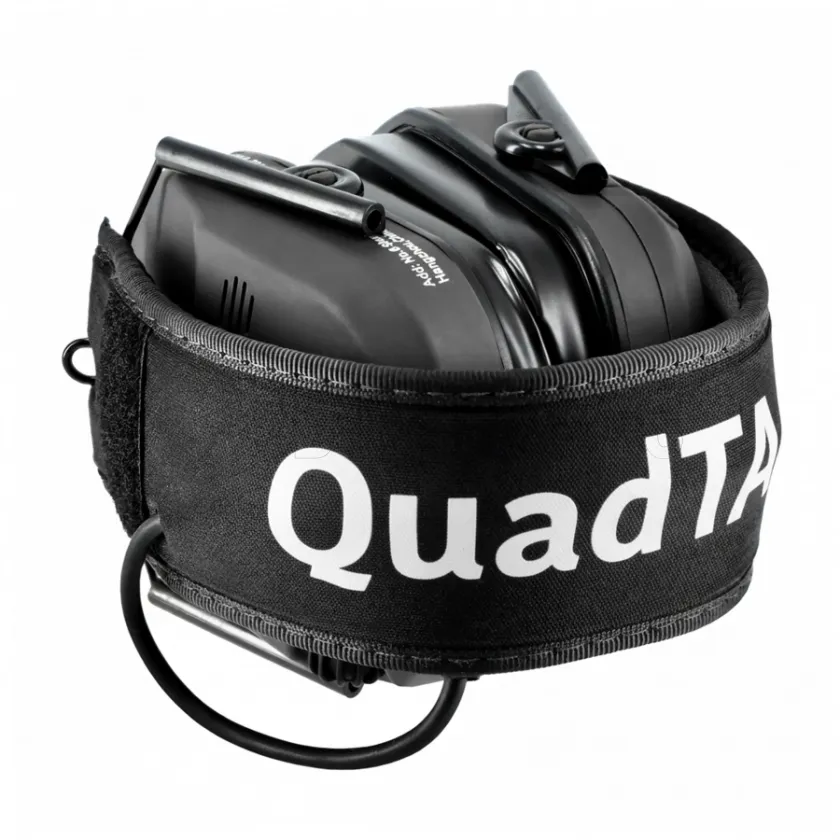 Protectores auditivos electrónicos de tiro RealHunter Active ProSHOT QuadTAC negros 6