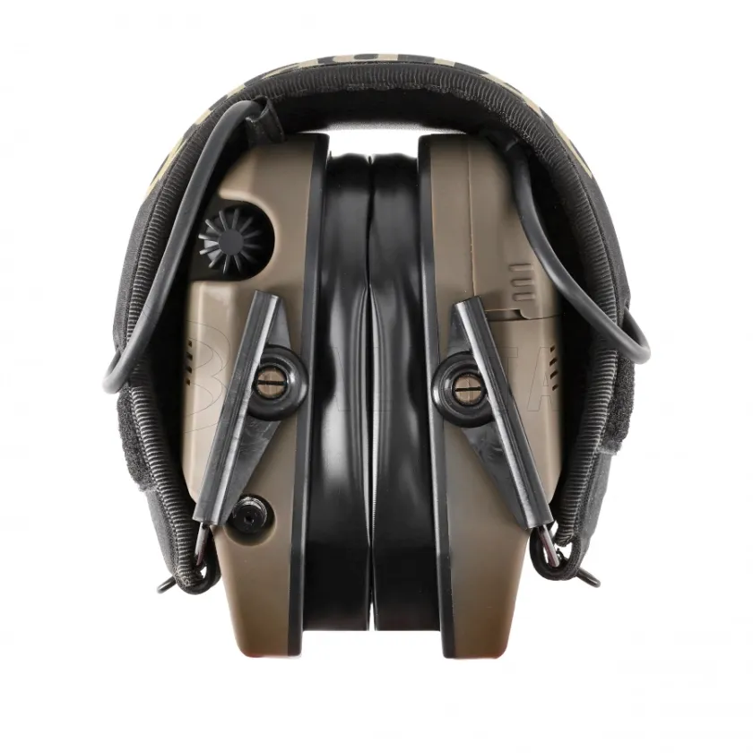 Protectores auditivos activos de tiro RealHunter Active ProSHOT QuadTAC FDE 5