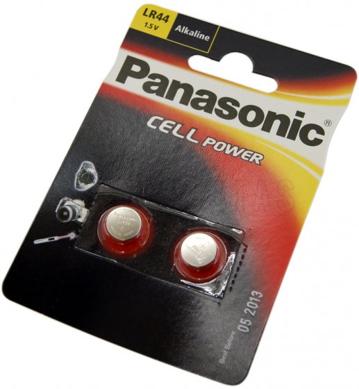 Batería Panasonic LR-44 1,5V Alkaline 1ud