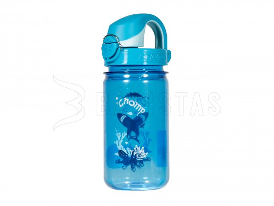 Botella infantil Nalgene On The Fly 350ml azul con tapón azul
