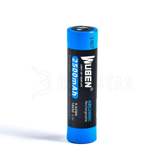 Batería Wuben 18650 ABE2600C 2500mAh