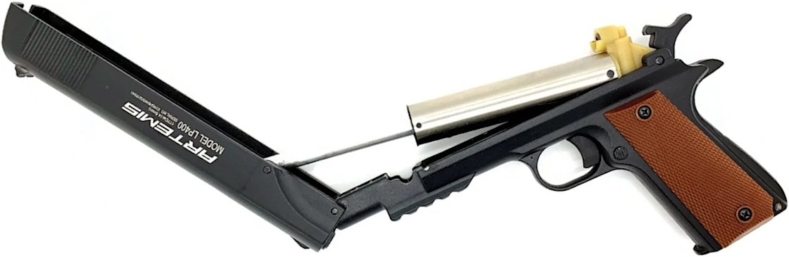 Pistola de aire SPA LP400 texto