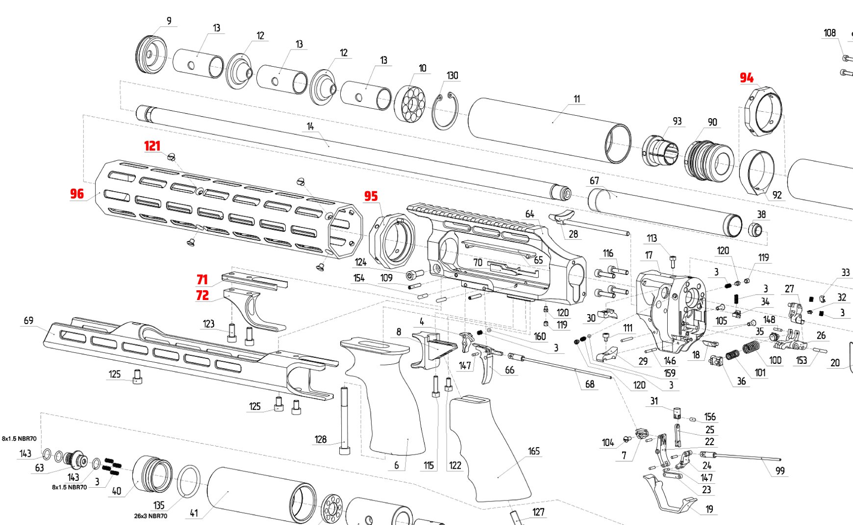 Konverzní kit Taipan SLASH Tactical
