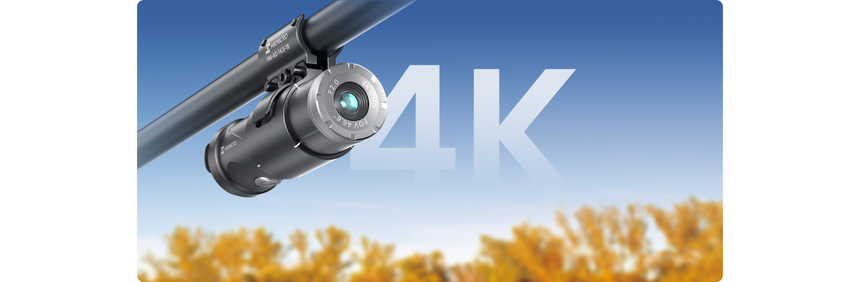 Cámara para arma Hikmicro HIKCam A7E texto 1