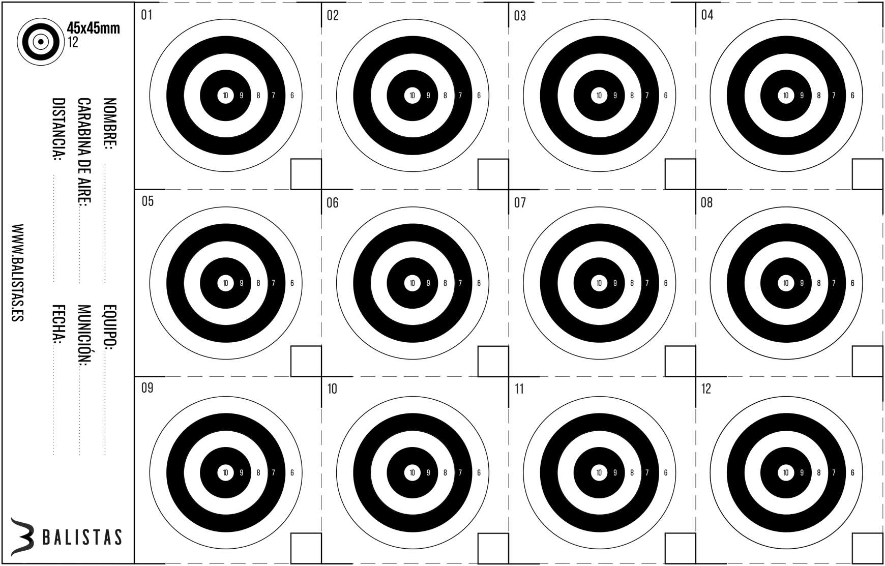 2026 Target ES 45x45