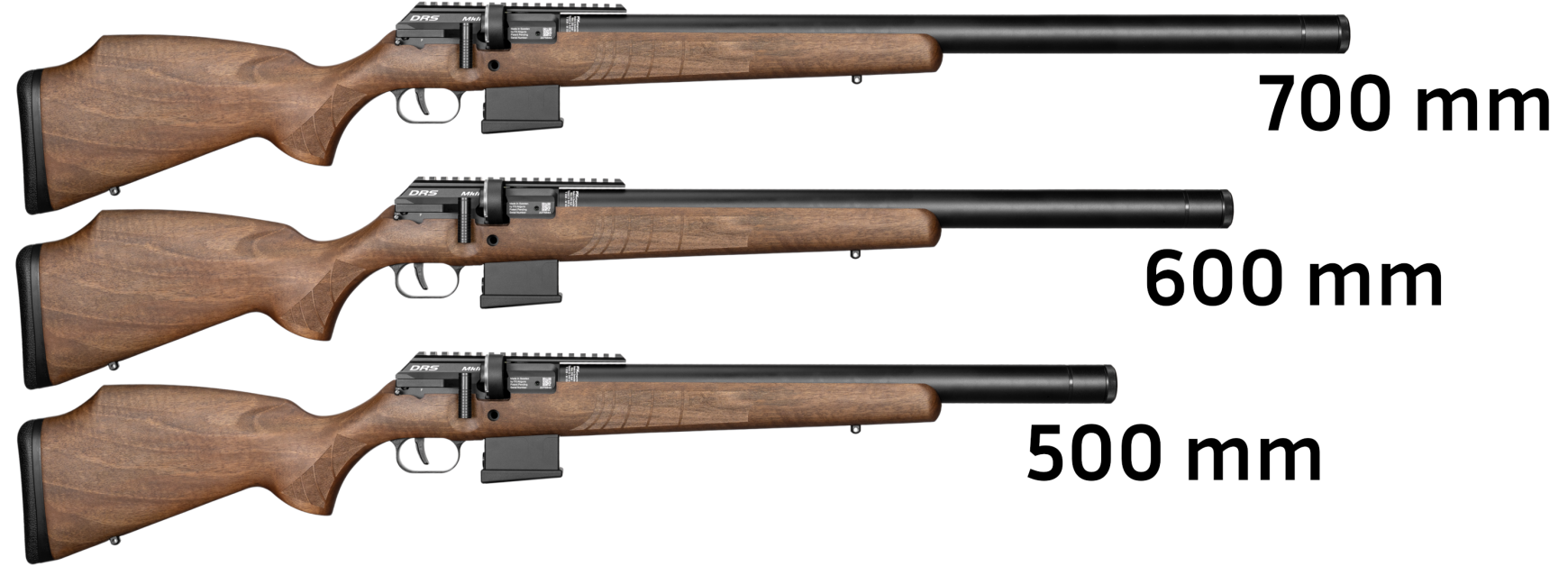 Carabina FX DRS MKII Classic Walnut texto 1