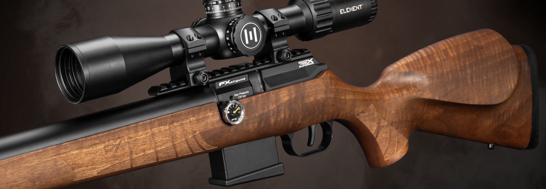 Carabina FX DRS MKII Classic Walnut texto 3